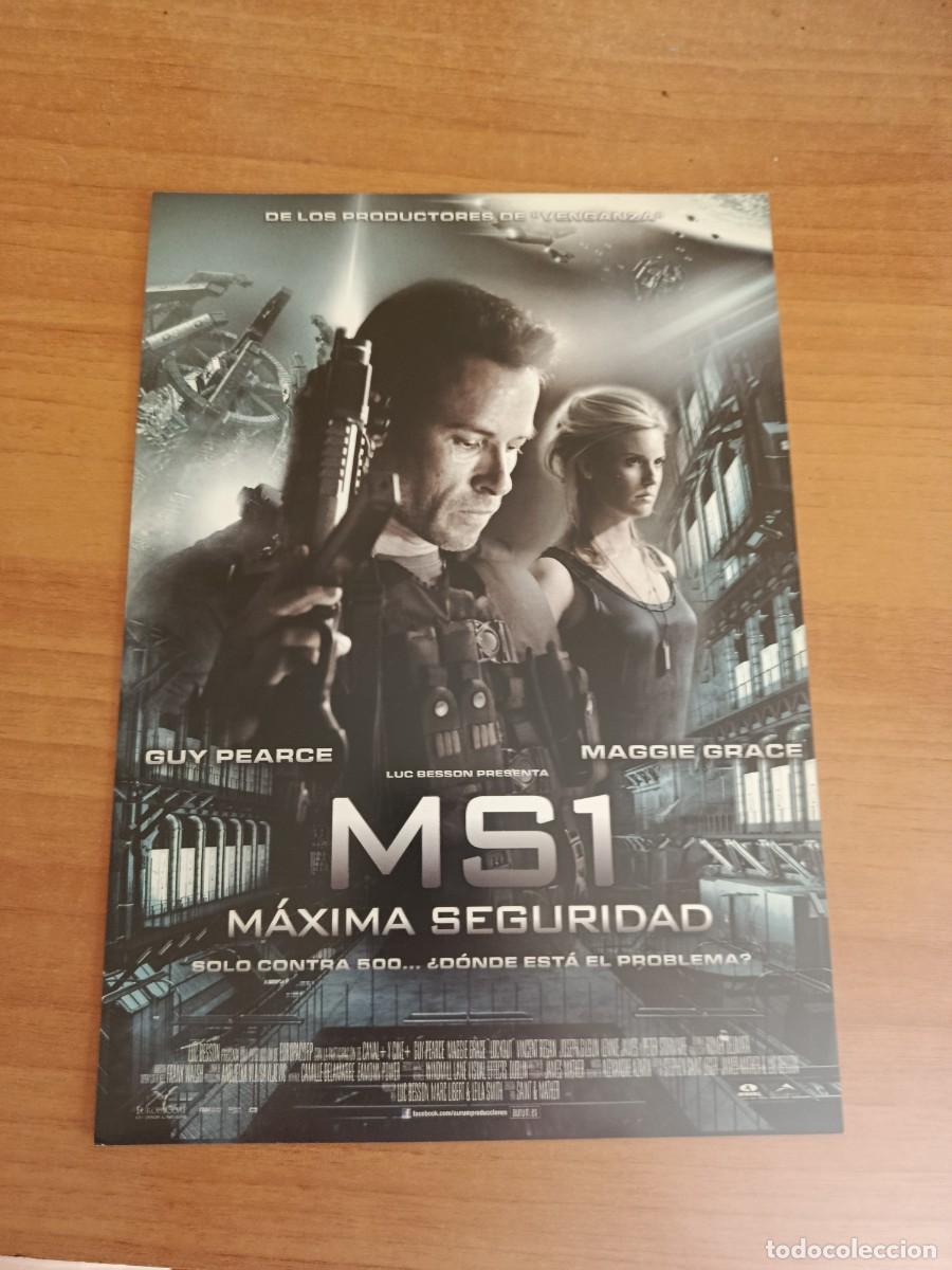 Cine: G33--GUIA DE LA PELICULA---MS1 MAXIMA SEGURIDAD