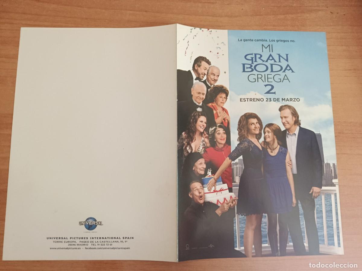Cine: G33--GUIA DE LA PELICULA---MI GRAN BODA GRIEGA 2