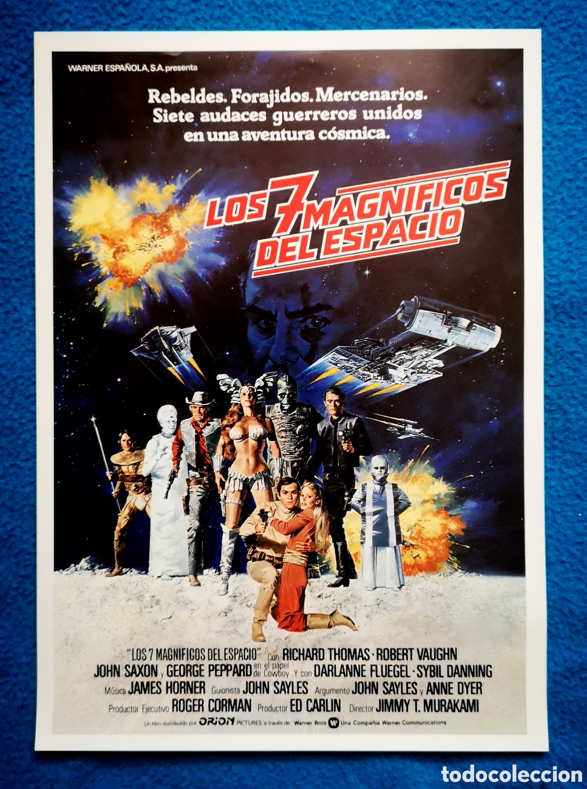 Cine: LOS 7 MAGNIFICOS DEL ESPACIO - GUIA PUBLICITARIA