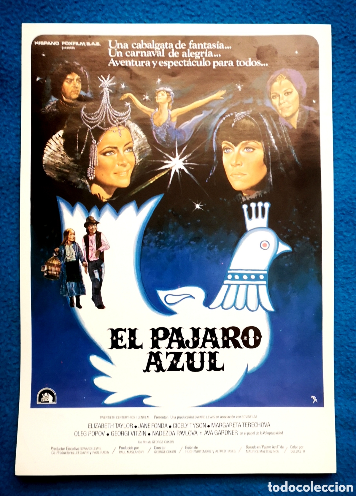 Cine: EL PAJARO AZUL - GUIA DE LA PELICULA
