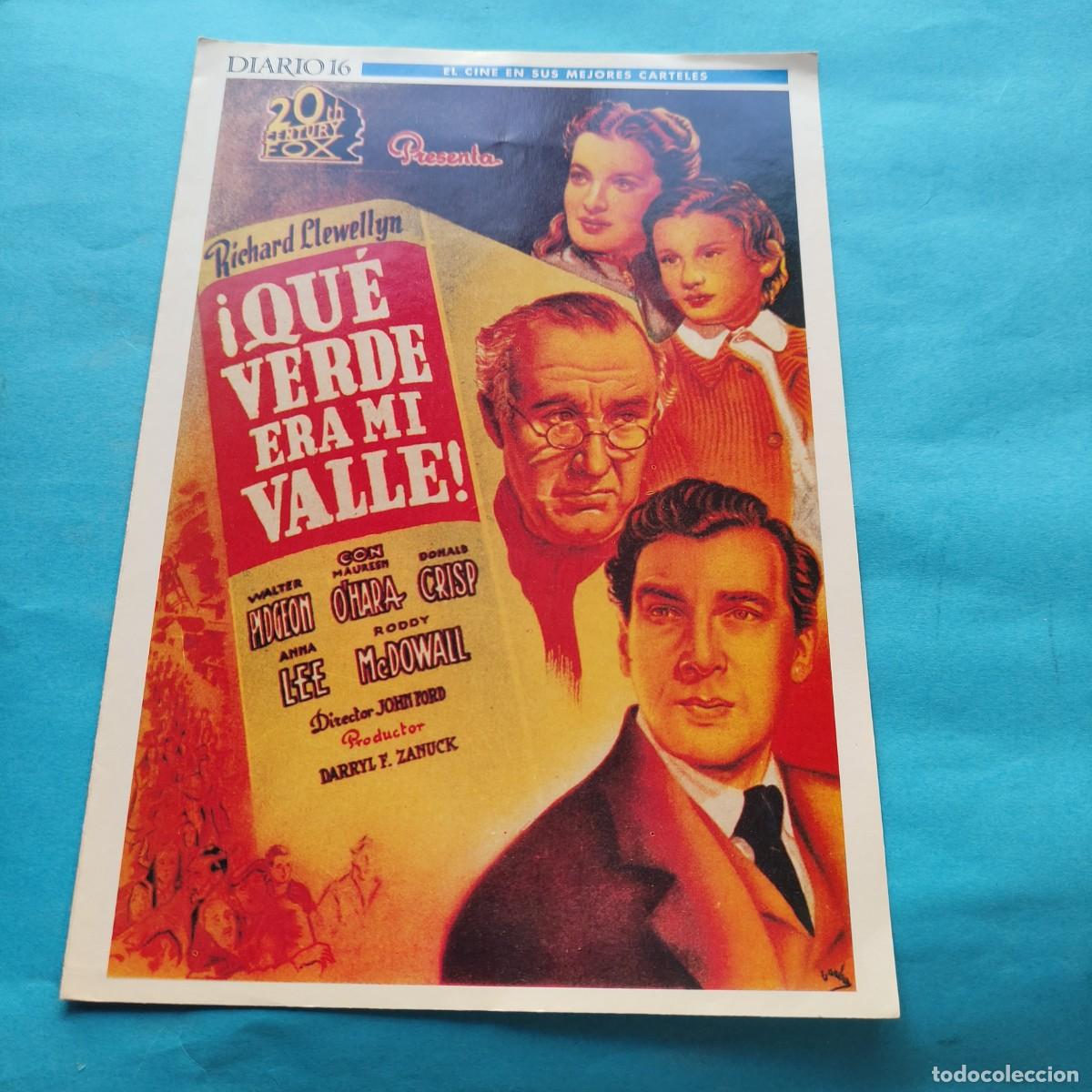 Cine: GUIA DE CINE . QUE VERDE ERA MI VALLE ** UN AMERICANO EN PARIS* DOBLE* DIARIO DE SEVILLA* L1