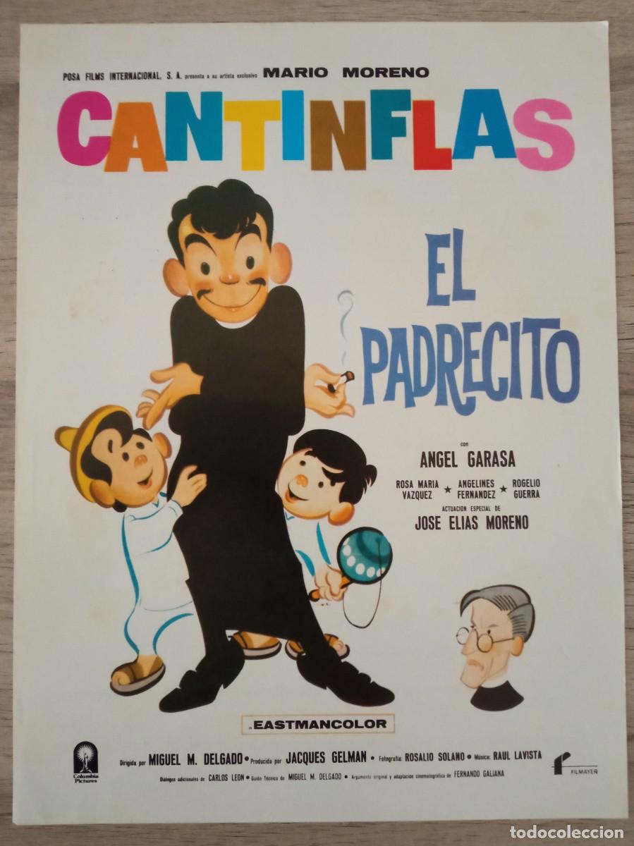 Cine: GU&Iacute;A PUBLICITARIA DE LA PEL&Iacute;CULA EL PADRECITO, CANTINFLAS
