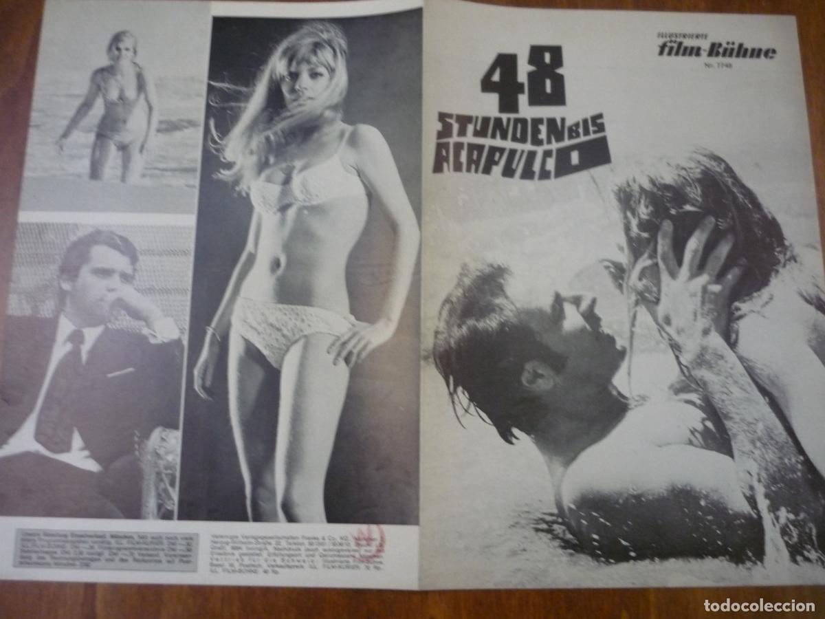 Cine: 48 Hours to Acapulco - guia publicitaria original alemania - Christiane Kr&uuml;ger Dieter Geissler