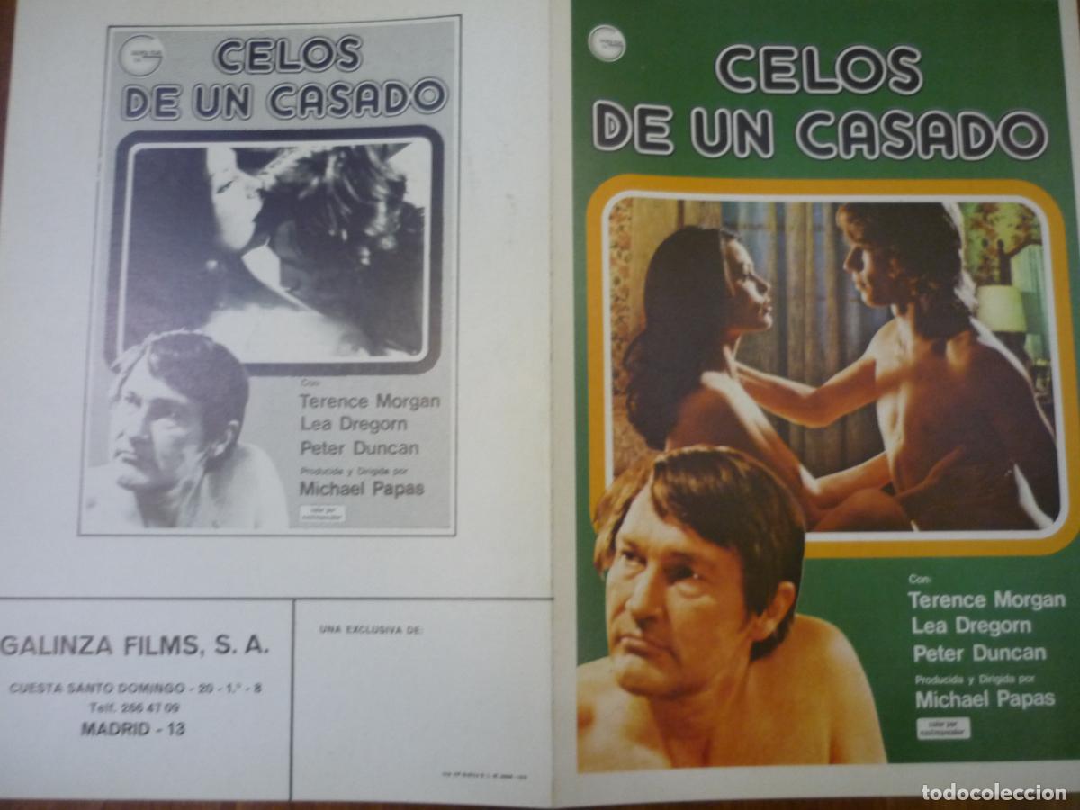 Cine: celos de un casado - guia publicitaria original - lea dregorn terence morgan cine erotico