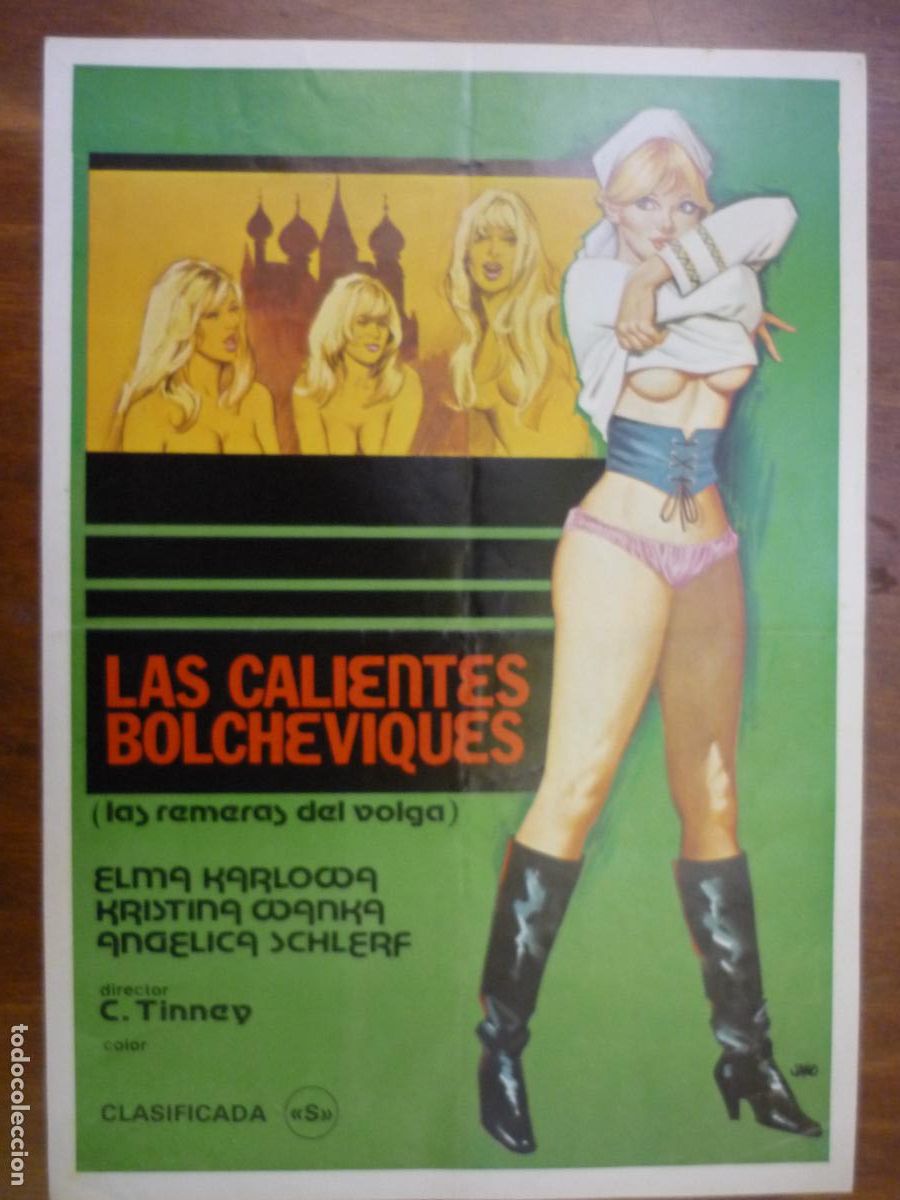Cine: las calientes bolcheviques - guia publicitaria original - elma karlowa kristina wanka clasificada s