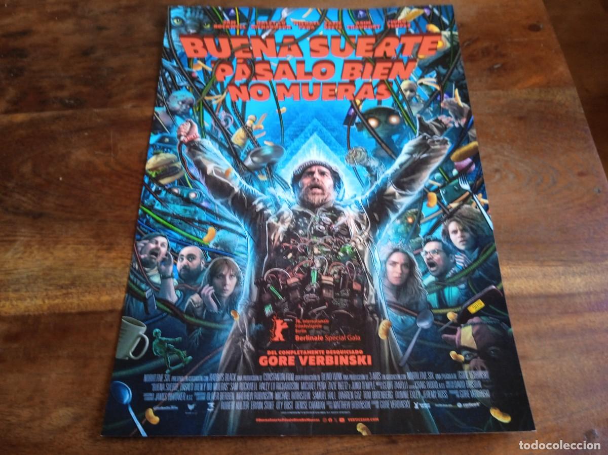 Cine: Buena suerte, p&aacute;salo bien, no mueras - Sam Rockwell, Juno Temple - Guia original Vertice 2026