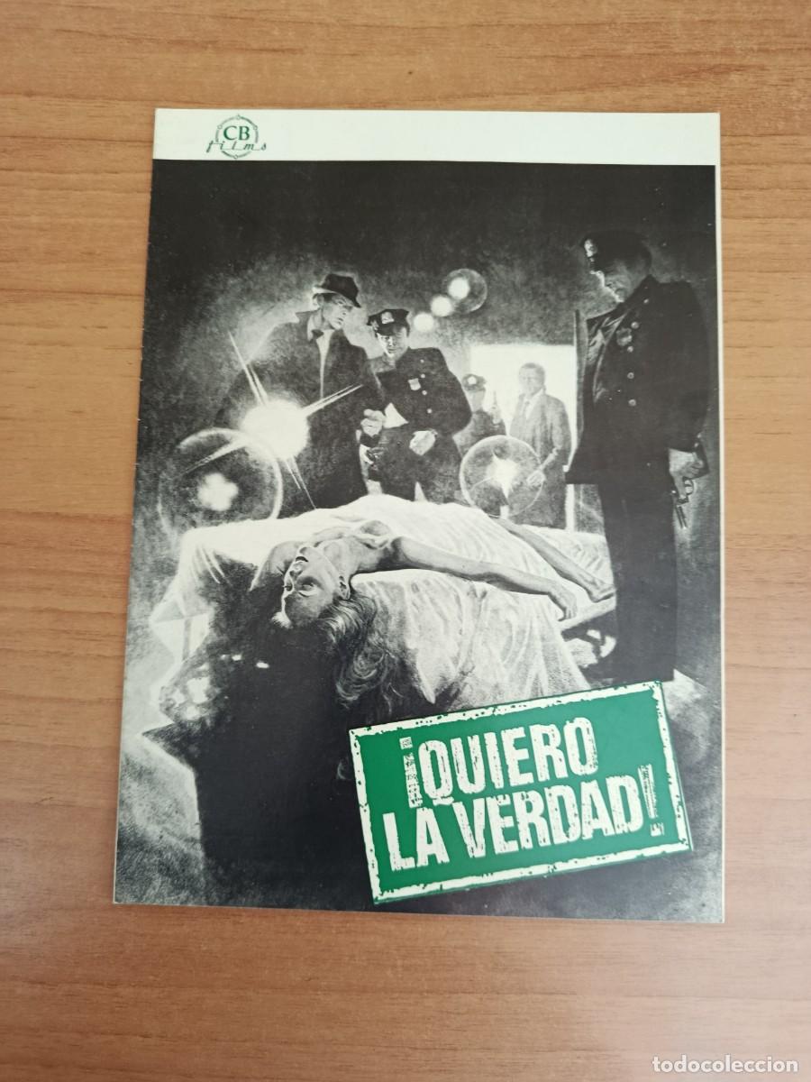 Cine: G33--GUIA DE LA PELICULA---&iexcl; QUIERO LA VERDAD!