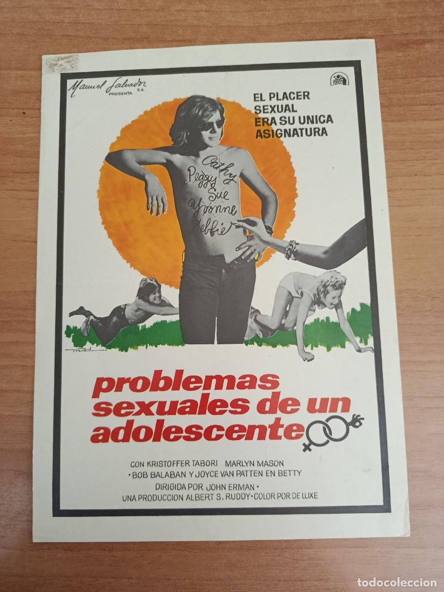 Cine: G33--GUIA DE LA PELICULA---PROBLEMAS SEXUALES DE UN ADOLESCENTE