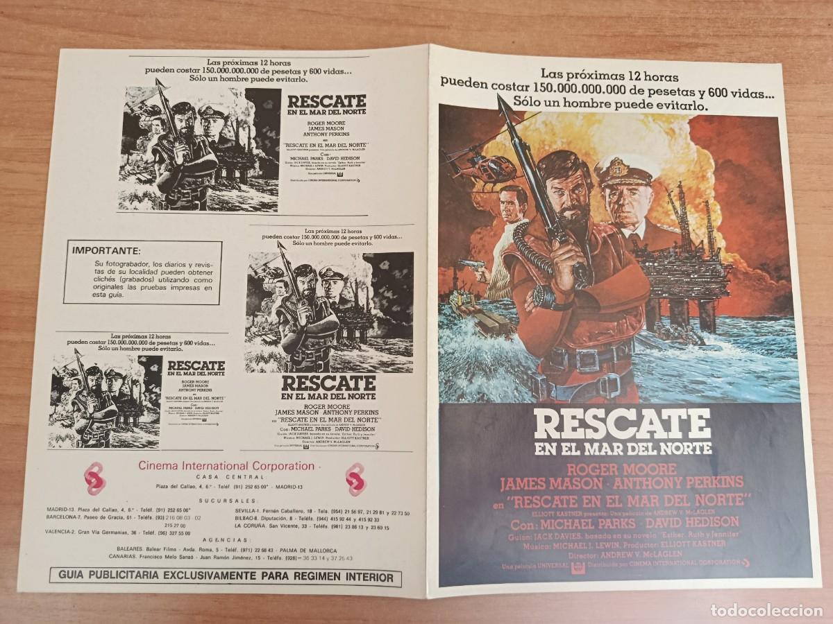 Cine: G33--GUIA DE LA PELICULA---RESCATE EN EL MAR DEL NORTE