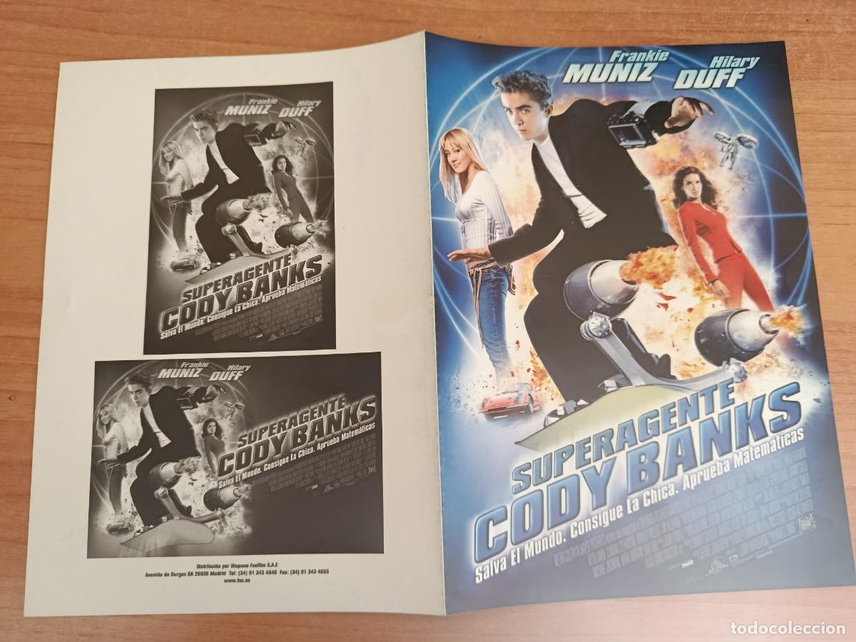 Cine: G33--GUIA DE LA PELICULA---SUPERAGENTE CODY BANKS