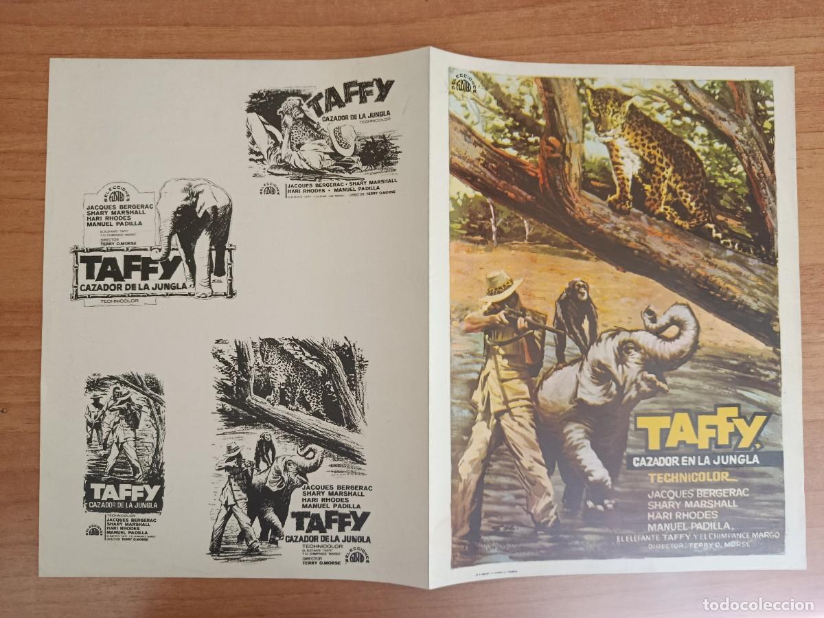 Cine: G33--GUIA DE LA PELICULA---TAFFY, CAZADOR EN LA JUNGLA