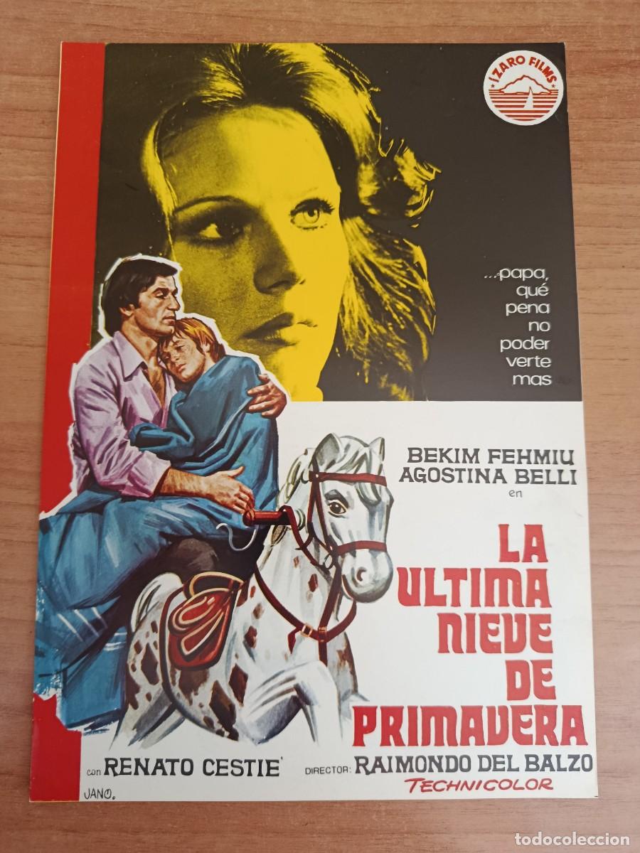 Cine: G33--GUIA DE LA PELICULA---LA ULTIMA NIEVE DE PRIMAVERA