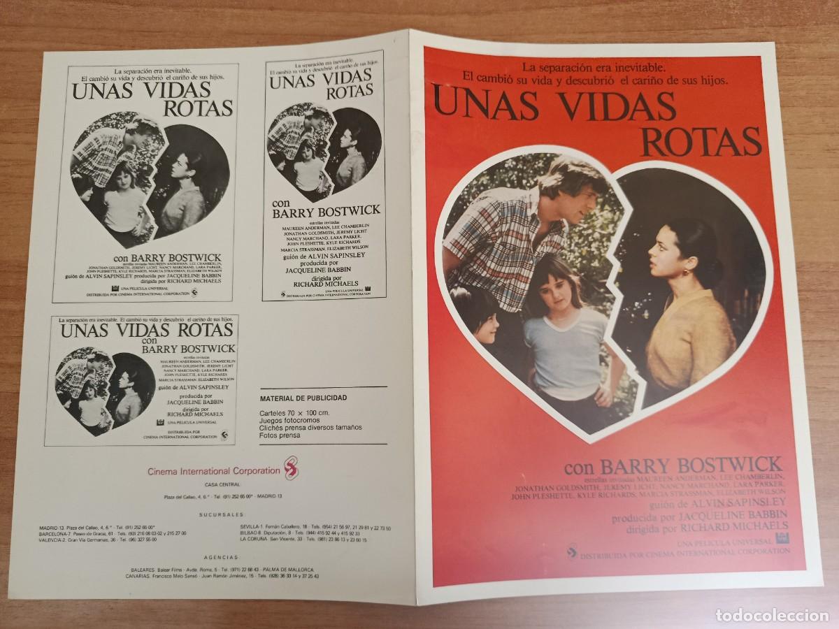 Cine: G33--GUIA DE LA PELICULA---UNAS VIDAS ROTAS