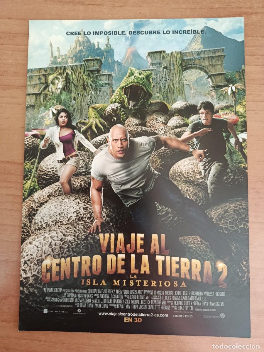 Cine: G33--GUIA DE LA PELICULA---VIAJE AL CENTRO DE LA TIERRA 2 LA ISLA MISTERIOSA