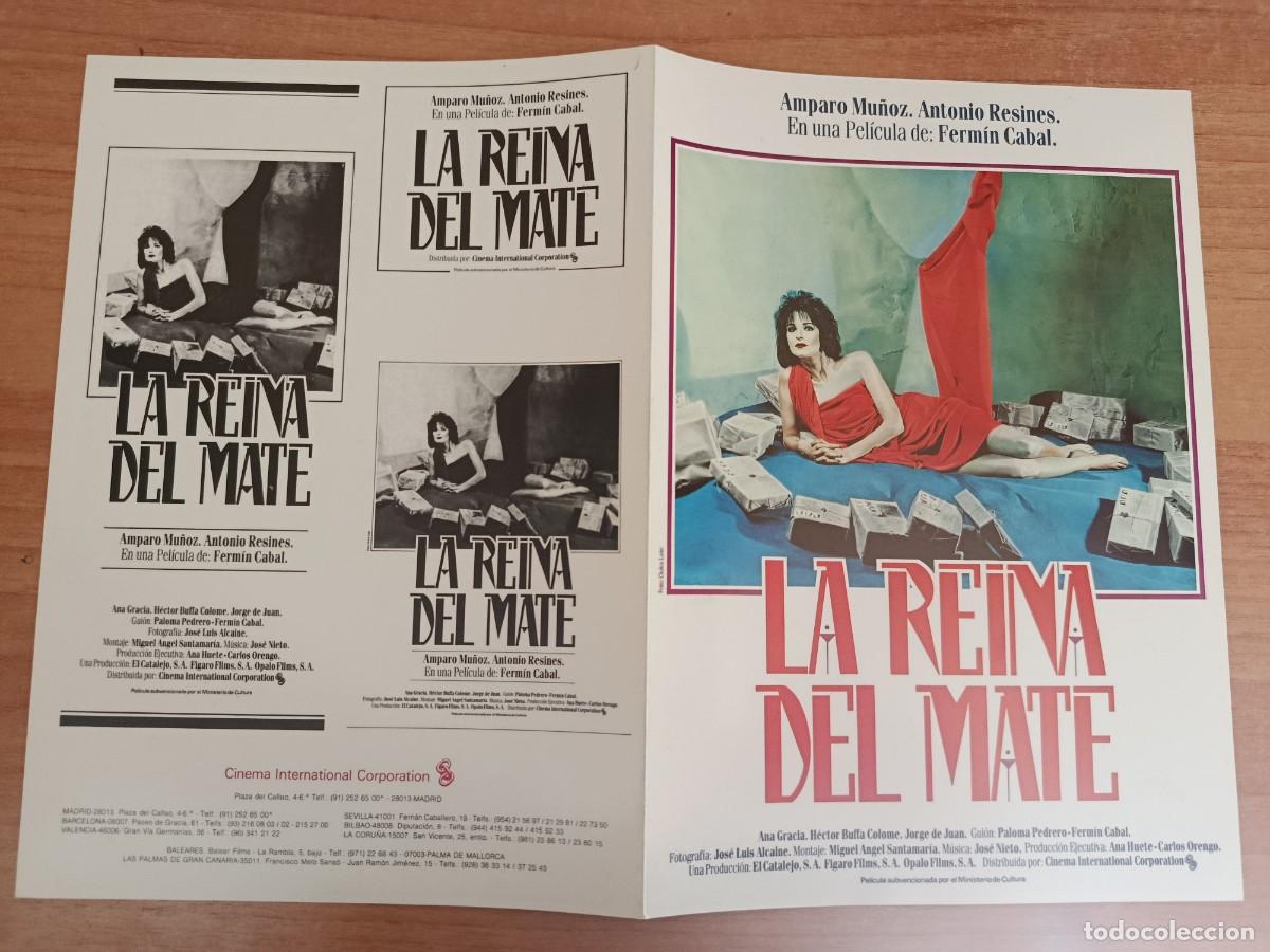 Cine: G33--GUIA DE LA PELICULA---LA REINA DEL MATE