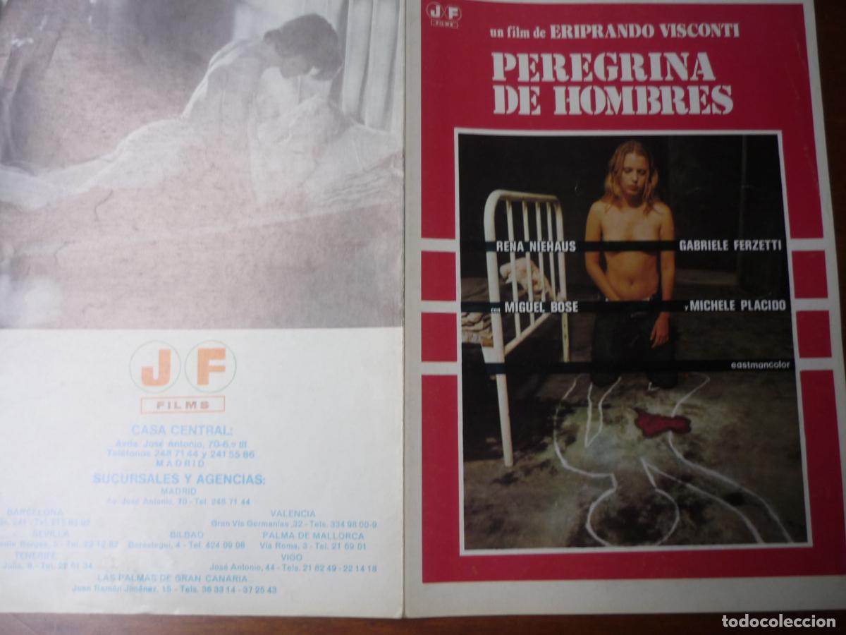 Cine: peregrina de hombres - guia publicitaria original nena niehaus miguel bose cine erotico Oedipus orca