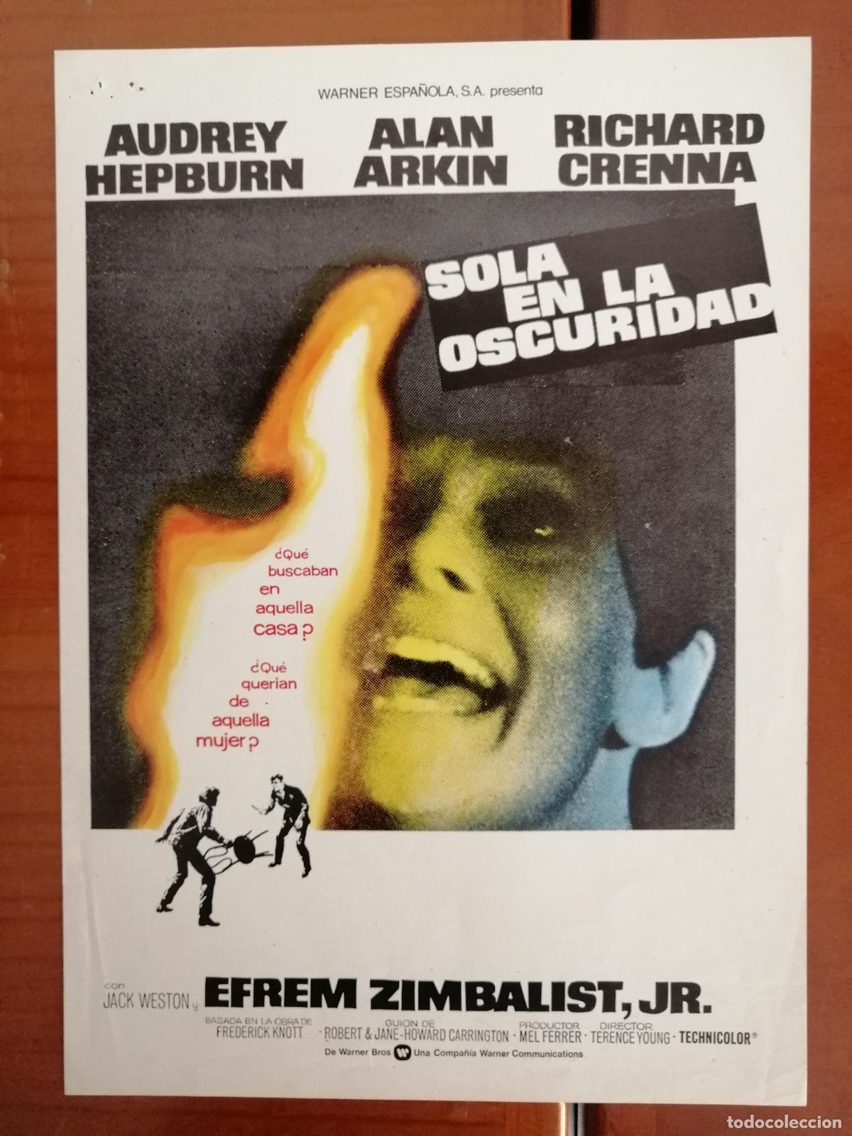 Cine: G10005 SOLA EN LA OSCURIDAD-SENCILLO