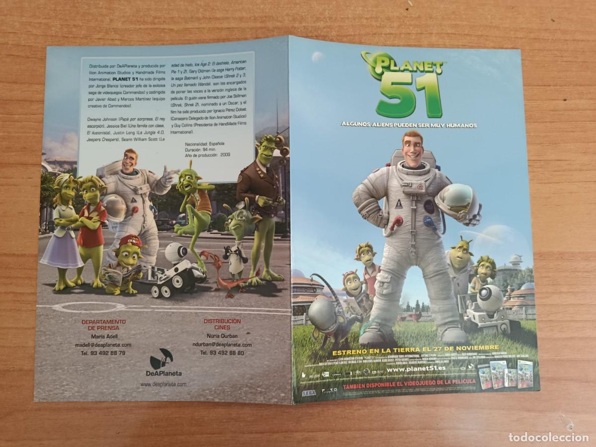 Cine: G34--GUIA DE LA PELICULA--- PLANTE 51