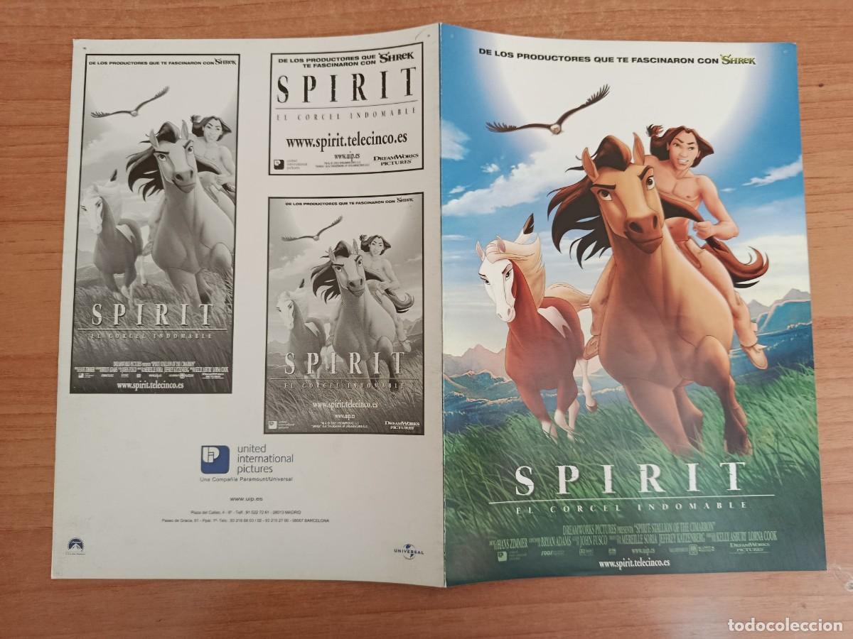 Cine: G34--GUIA DE LA PELICULA--- SPIRIT EL CORCEL INDOMABLE