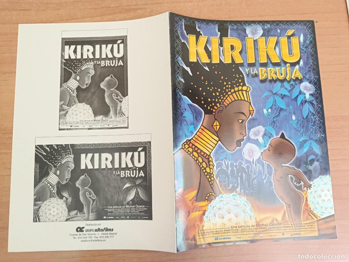 Cine: G34--GUIA DE LA PELICULA--- KIRIK&Uacute; Y LA BRUJA