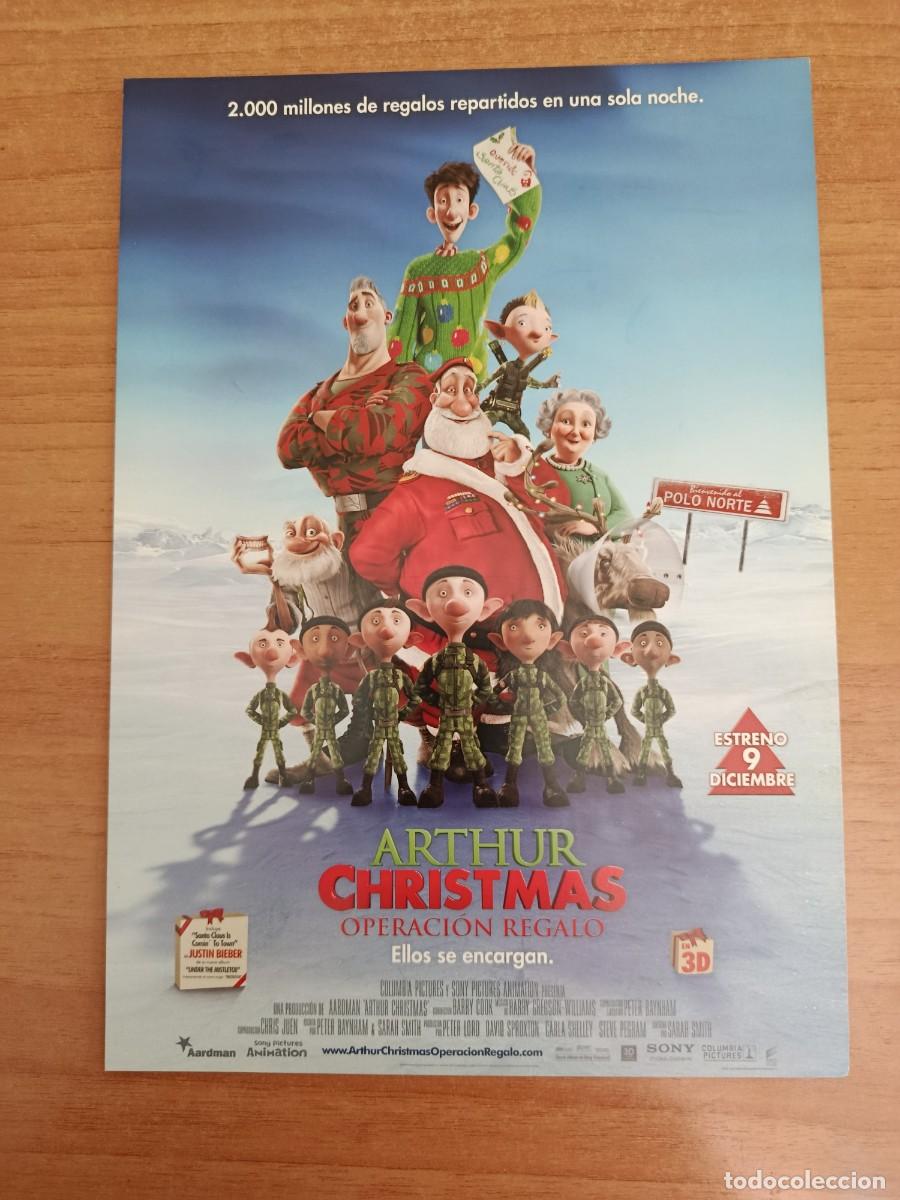 Cine: G34--GUIA DE LA PELICULA--- ARTHUR CHRISTMAS OPERACION REGALO