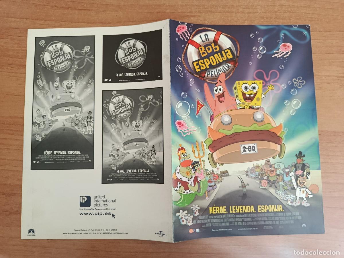 Cine: G34--GUIA DE LA PELICULA--- BOB SPONJA LA PELICULA