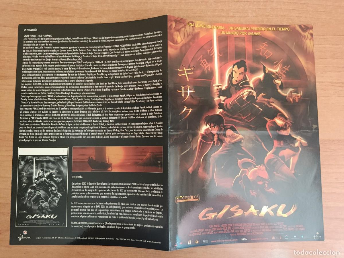 Cine: G34--GUIA DE LA PELICULA--- GISAKU