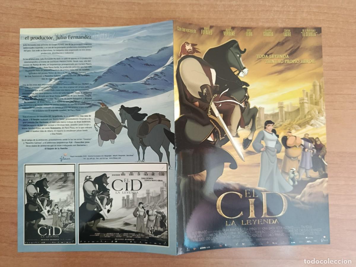Cine: G34--GUIA DE LA PELICULA--- EL CID LA LEYENDA