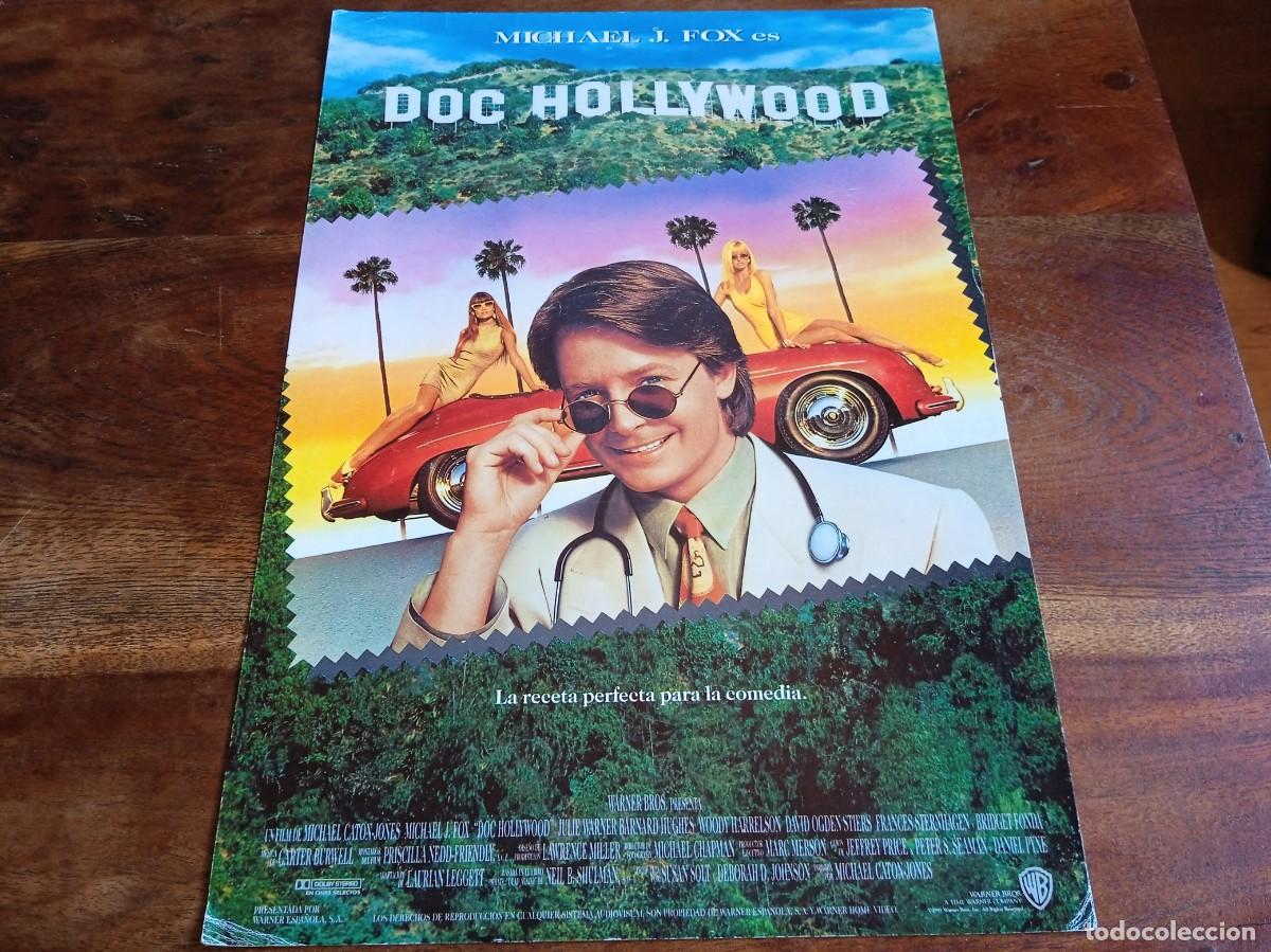Cine: Doc Hollywood - Michael J. Fox, Julie Warner, Woody Harrelson - Gu&iacute;a original Warner 1991