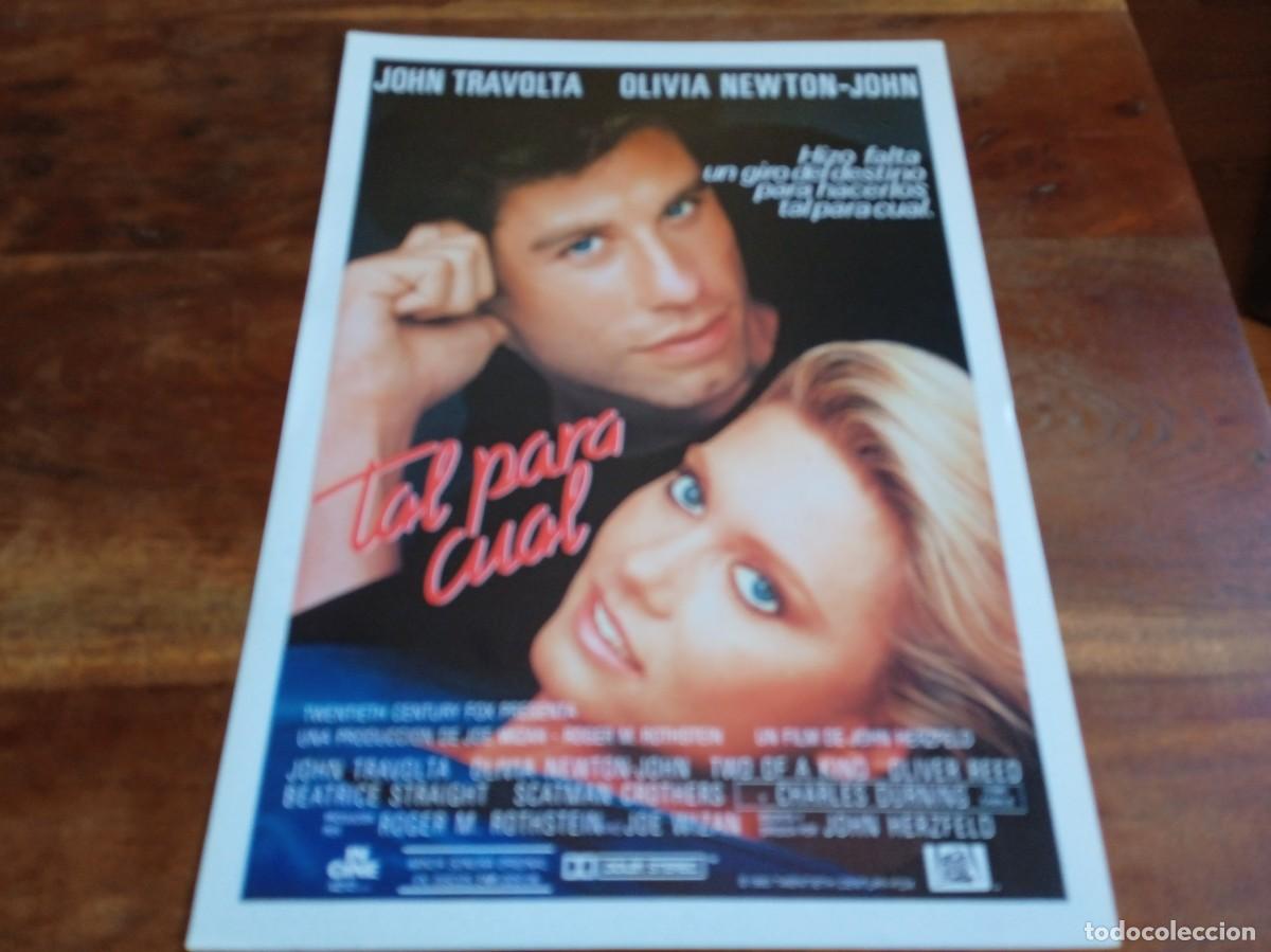 Cine: Tal para cual - John Travolta, Olivia Newton-John, Charles Durning - Gu&iacute;a original Fox 1983