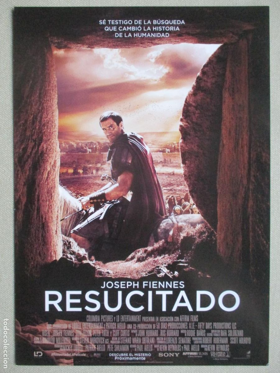 Cine: RESUCITADO. GUIA ORIGINAL ESTRENO. PEDIDO MINIMO EN GUIAS 10 EUROS.