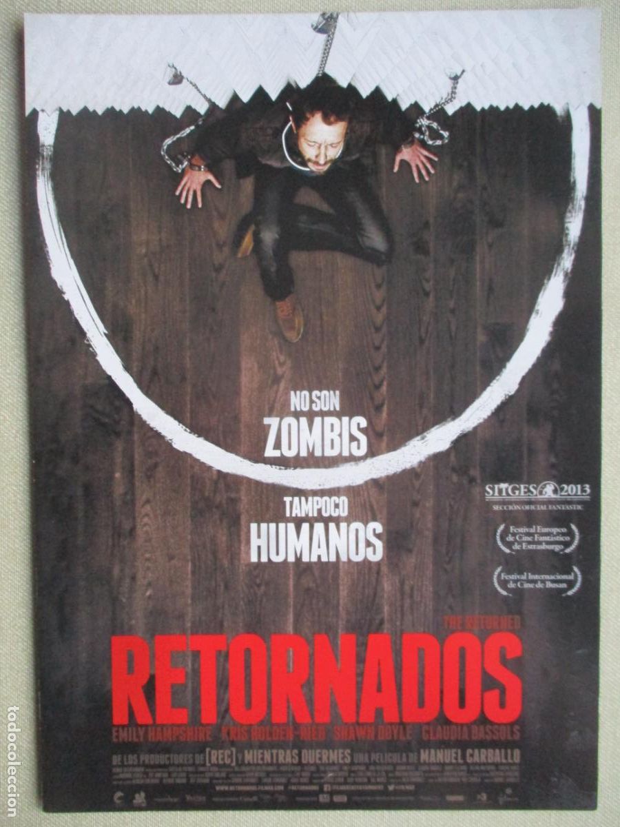 Cine: RETORNADOS. GUIA ORIGINAL ESTRENO. PEDIDO MINIMO EN GUIAS 10 EUROS.