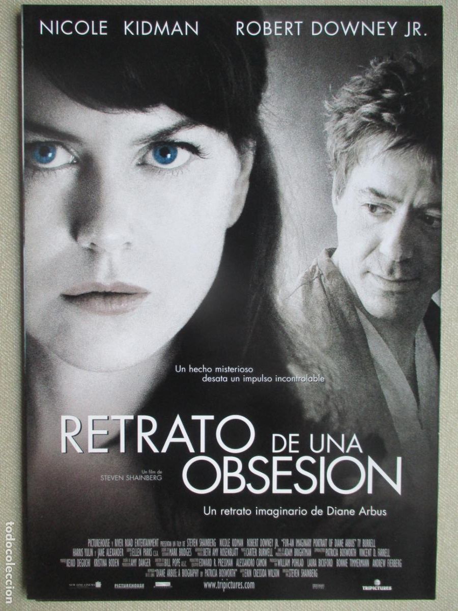 Cine: RETRATO DE UNA OBSESION. GUIA ORIGINAL ESTRENO. PEDIDO MINIMO EN GUIAS 10 EUROS.