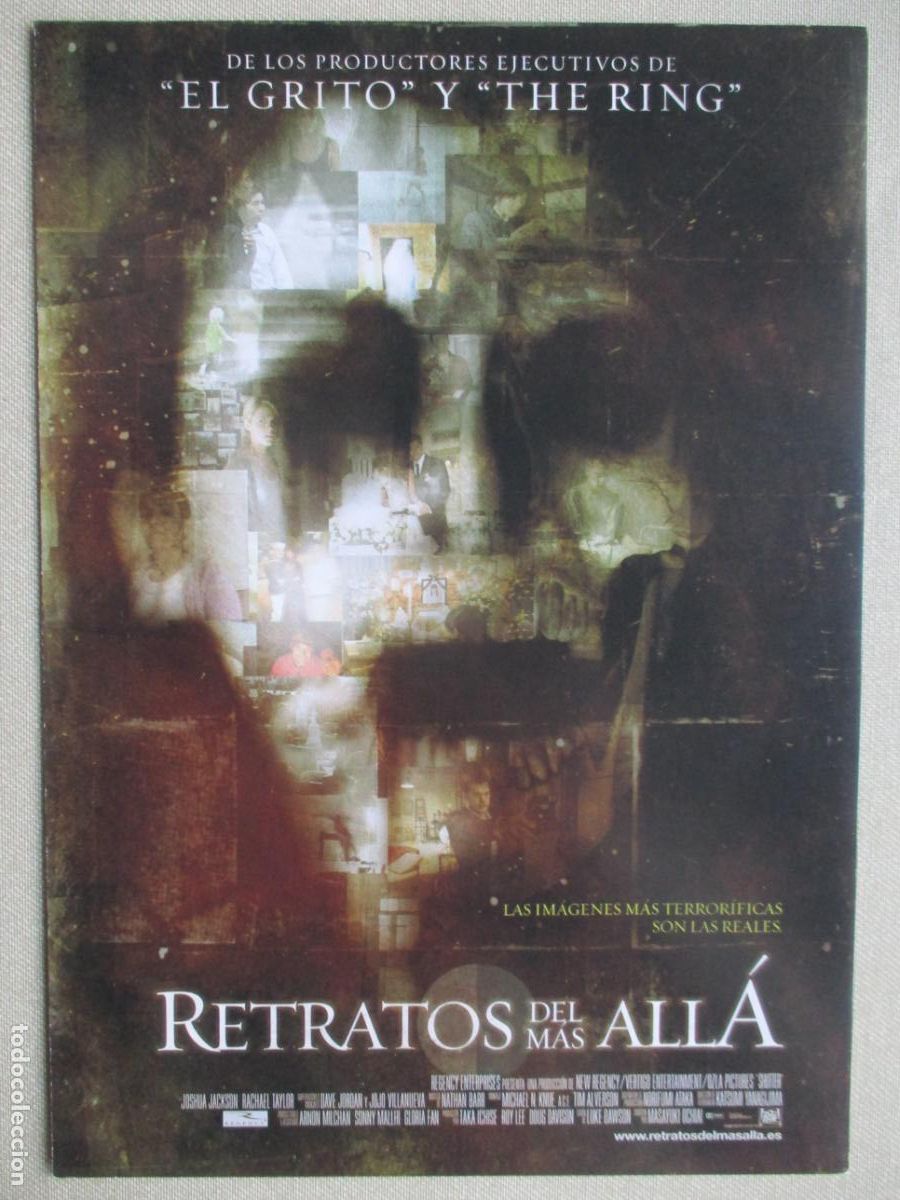 Cine: RETRATOS DEL MAS ALLA. GUIA ORIGINAL ESTRENO. PEDIDO MINIMO EN GUIAS 10 EUROS.