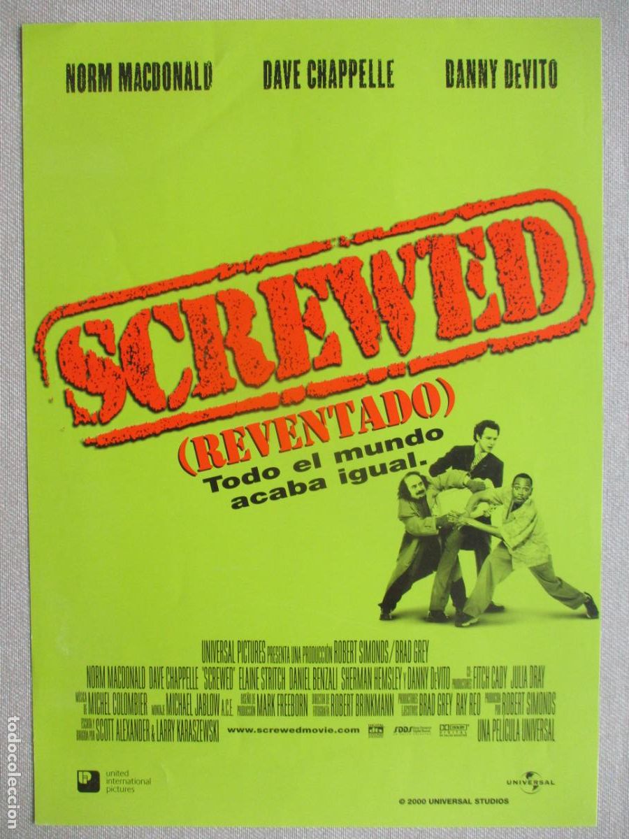 Cine: REVENTADO. GUIA ORIGINAL ESTRENO. PEDIDO MINIMO EN GUIAS 10 EUROS.