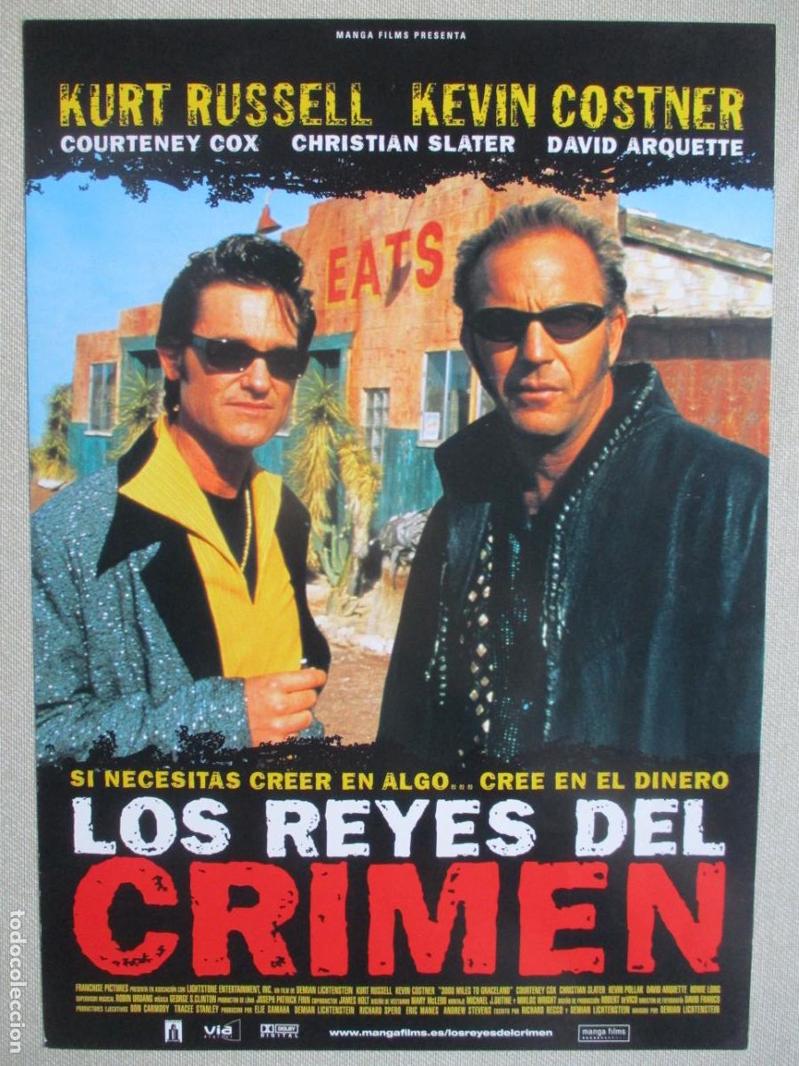 Cine: LOS REYES DEL CRIMEN. GUIA ORIGINAL ESTRENO. PEDIDO MINIMO EN GUIAS 10 EUROS.