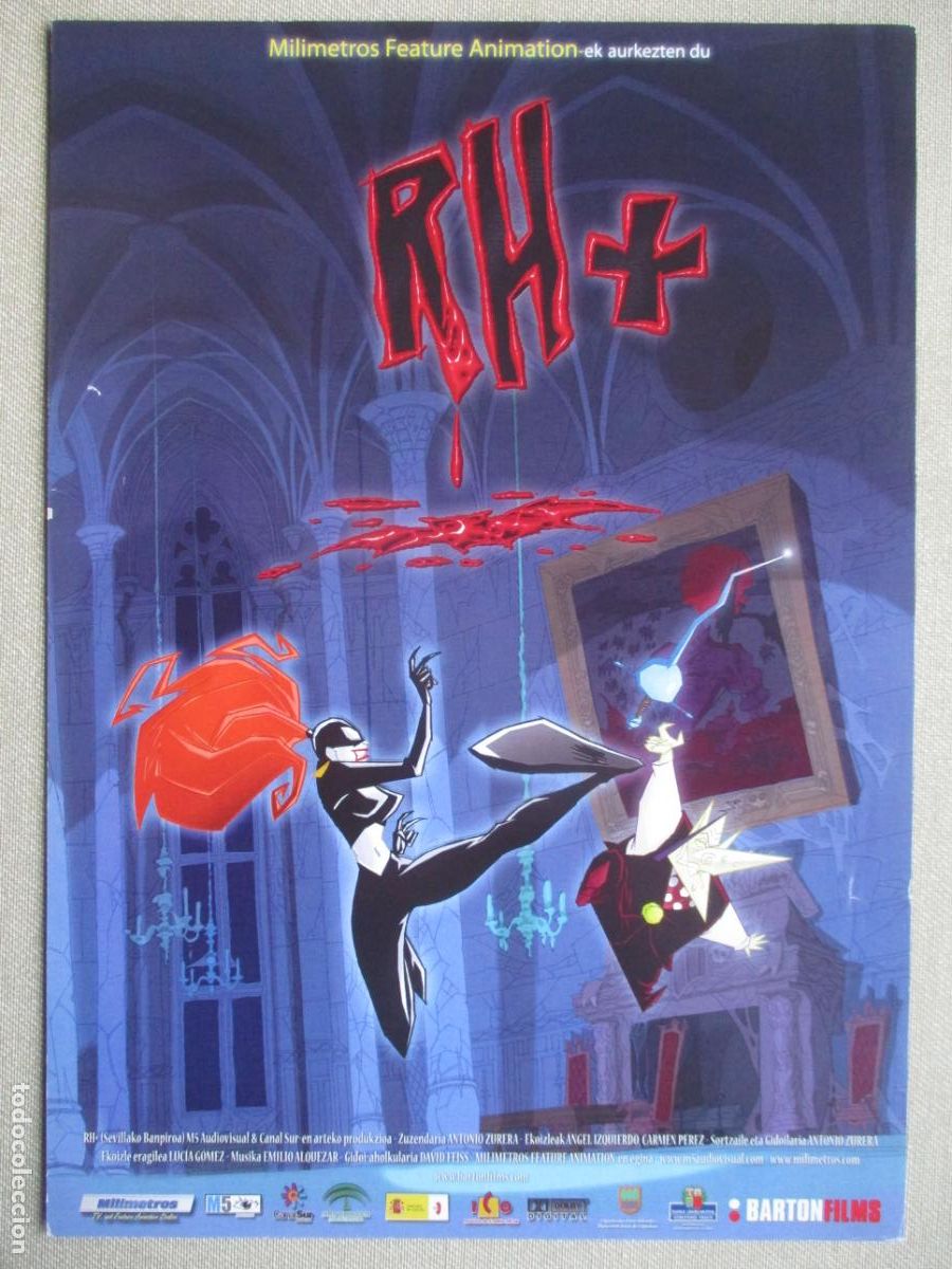 Cine: RH +. EL VAMPIRO DE SEVILLA. GUIA ORIGINAL ESTRENO. PEDIDO MINIMO EN GUIAS 10 EUROS.