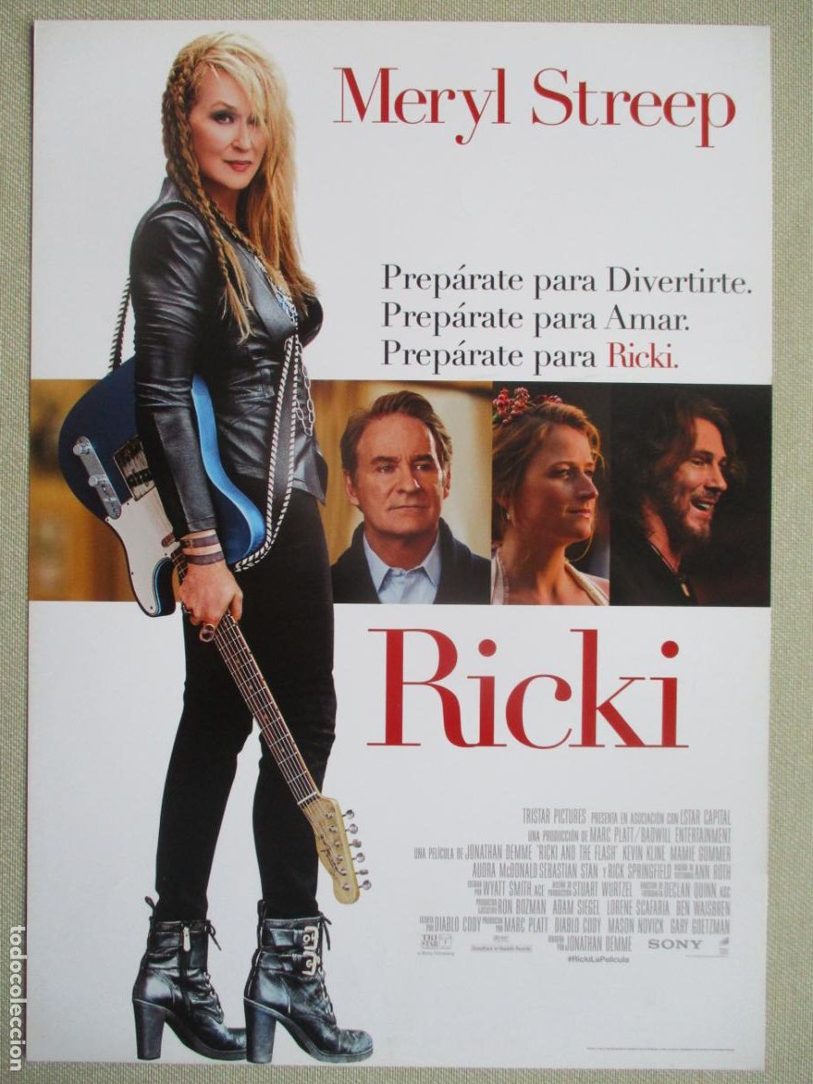 Cine: RICKI. GUIA ORIGINAL ESTRENO. PEDIDO MINIMO EN GUIAS 10 EUROS.