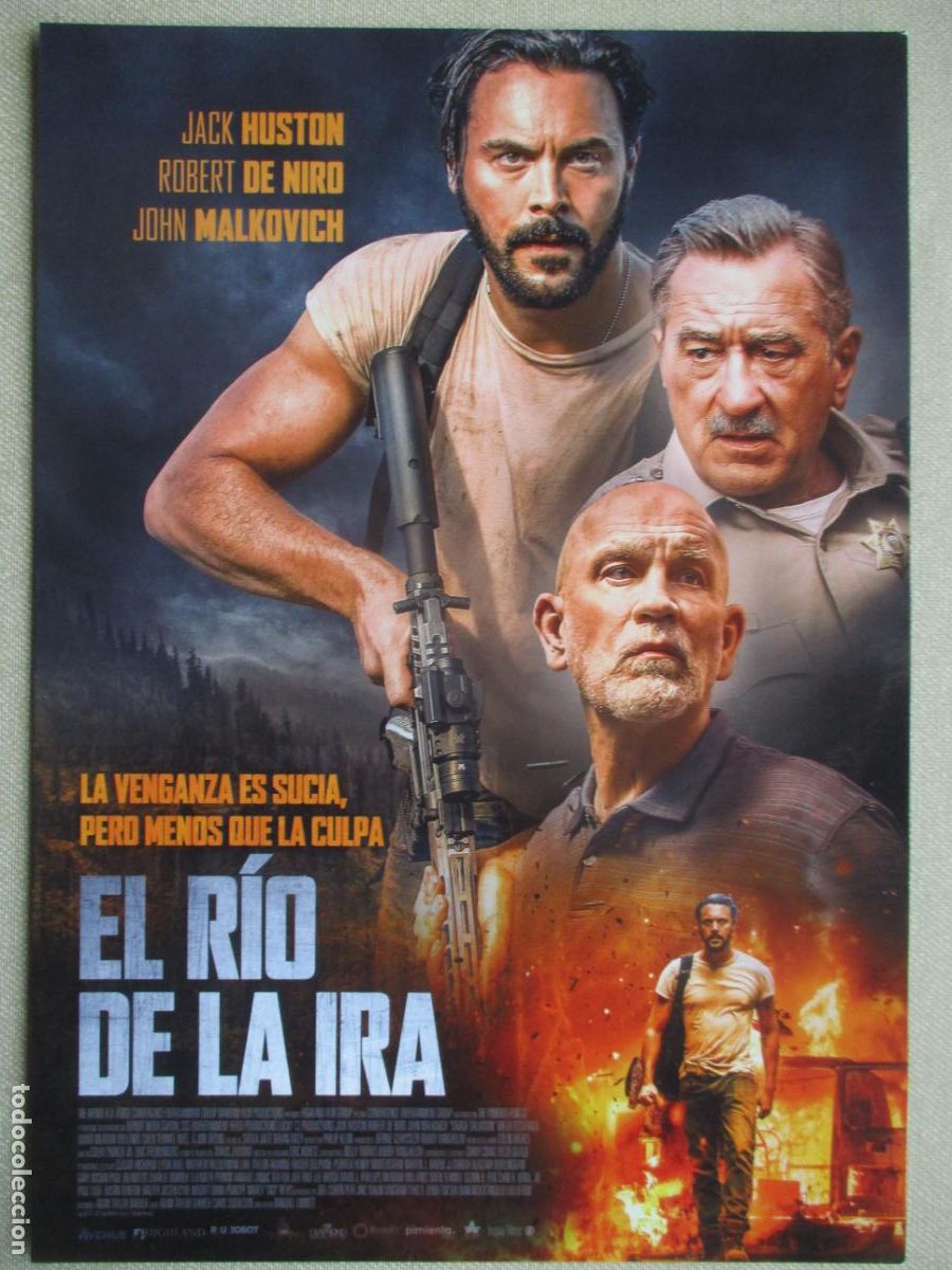 Cine: EL RIO DE LA IRA. GUIA ORIGINAL ESTRENO. PEDIDO MINIMO EN GUIAS 10 EUROS.