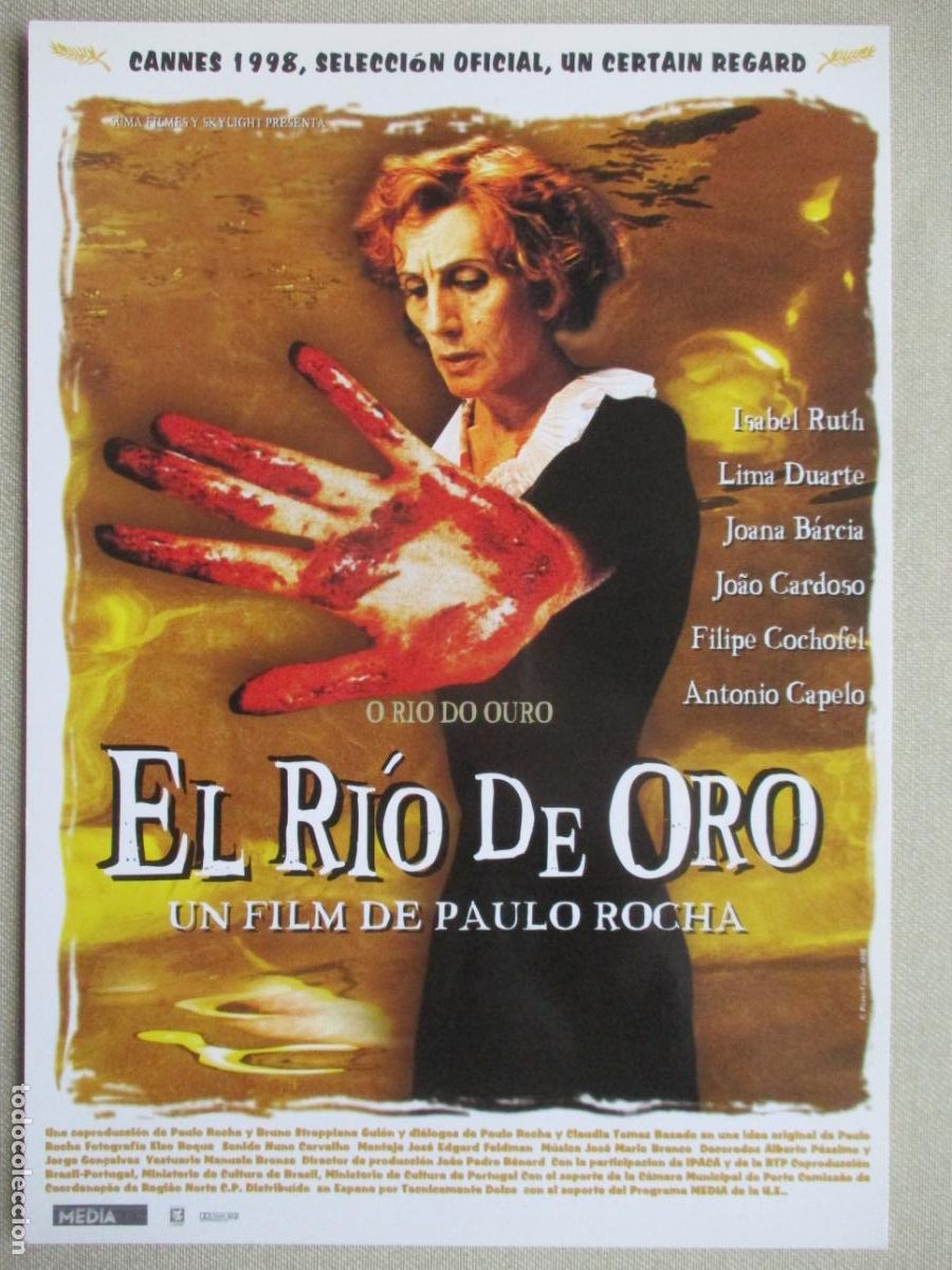 Cine: EL RIO DE ORO. GUIA ORIGINAL ESTRENO. PEDIDO MINIMO EN GUIAS 10 EUROS.