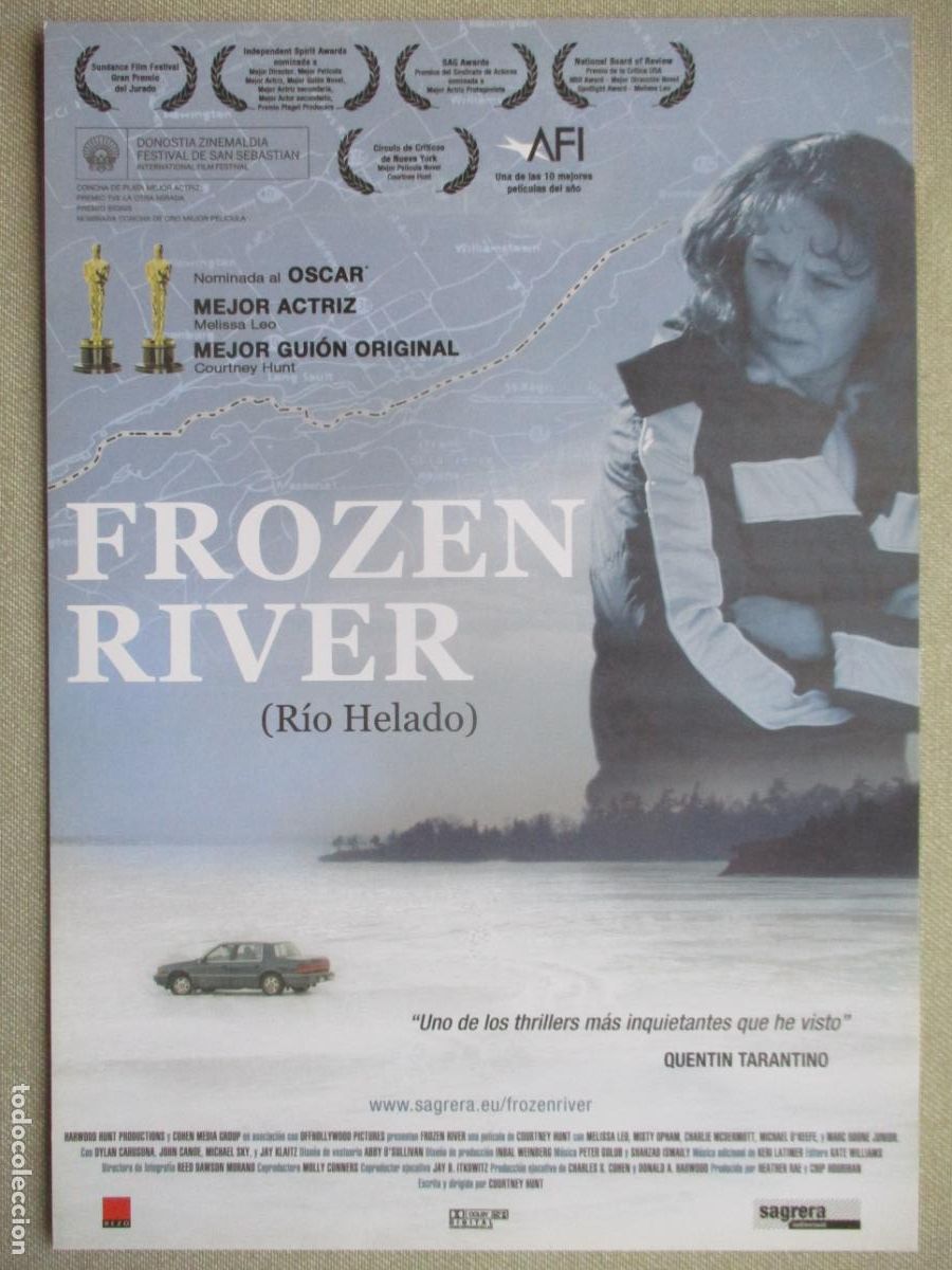 Cine: RIO HELADO. GUIA ORIGINAL ESTRENO. PEDIDO MINIMO EN GUIAS 10 EUROS.