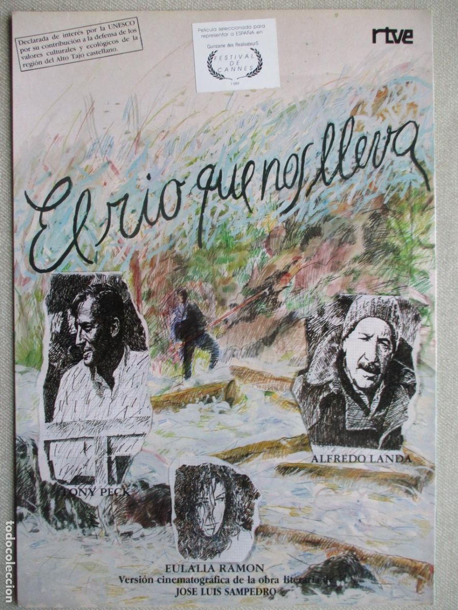 Cine: EL RIO QUE NOS LLEVA. GUIA ORIGINAL ESTRENO. PEDIDO MINIMO EN GUIAS 10 EUROS.