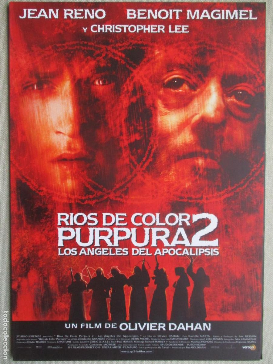 Cine: RIOS DE COLOR PURPURA 2. GUIA ORIGINAL ESTRENO. PEDIDO MINIMO EN GUIAS 10 EUROS.