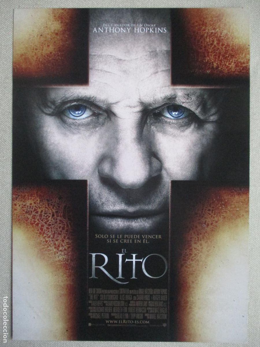 Cine: EL RITO. GUIA ORIGINAL ESTRENO. PEDIDO MINIMO EN GUIAS 10 EUROS.