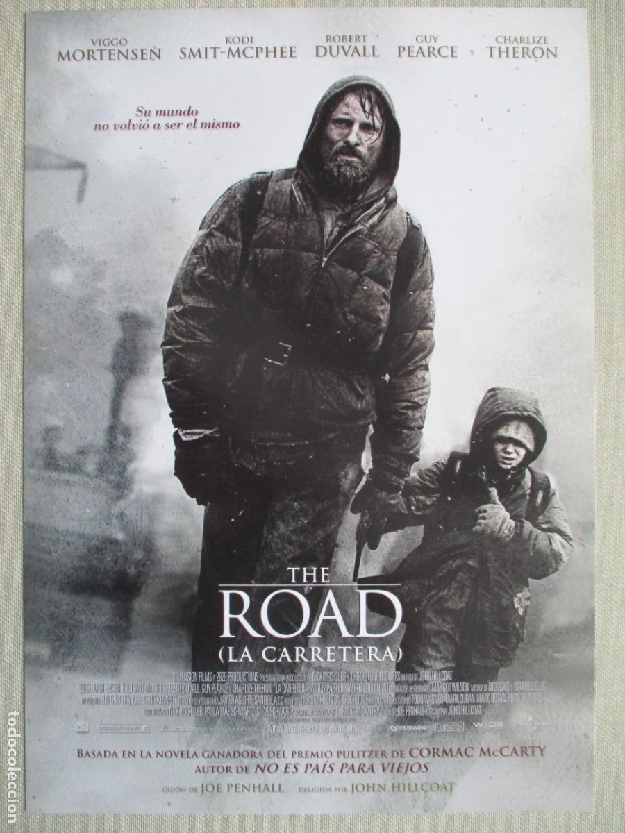 Cine: THE ROAD (LA CARRETERA). GUIA ORIGINAL ESTRENO. PEDIDO MINIMO EN GUIAS 10 EUROS.