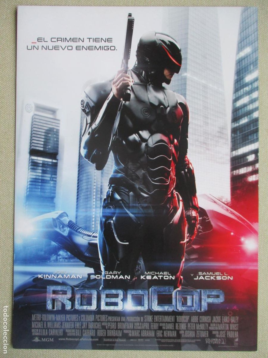 Cine: ROBOCOP. GUIA ORIGINAL ESTRENO. PEDIDO MINIMO EN GUIAS 10 EUROS.