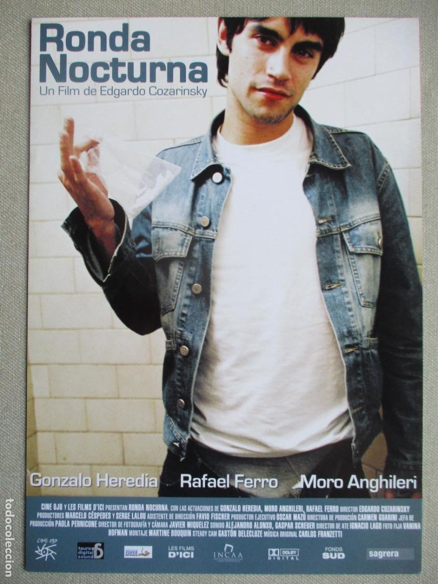 Cine: RONDA NOCTURNA. GUIA ORIGINAL ESTRENO. PEDIDO MINIMO EN GUIAS 10 EUROS.