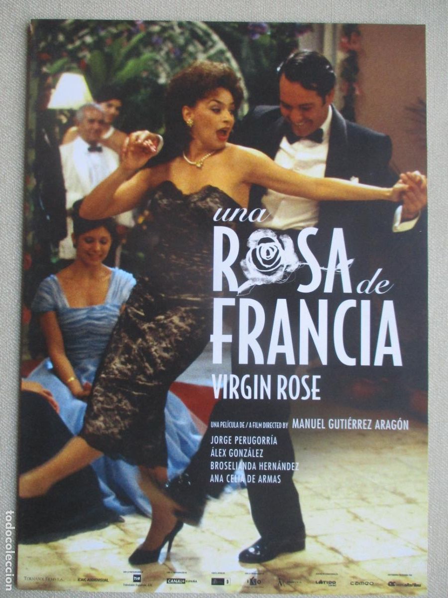 Cine: UNA ROSA DE FRANCIA. GUIA ORIGINAL ESTRENO. PEDIDO MINIMO EN GUIAS 10 EUROS.