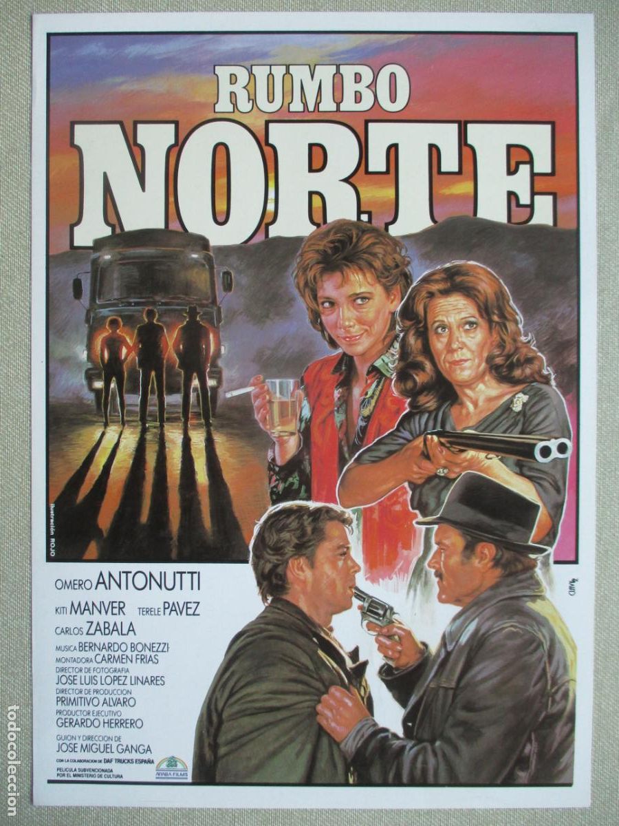 Cine: RUMBO NORTE. GUIA ORIGINAL ESTRENO. PEDIDO MINIMO EN GUIAS 10 EUROS.