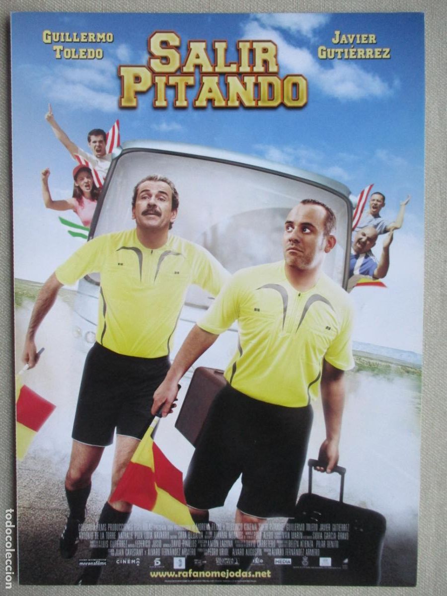 Cine: SALIR PITANDO. GUIA ORIGINAL ESTRENO. PEDIDO MINIMO EN GUIAS 10 EUROS.